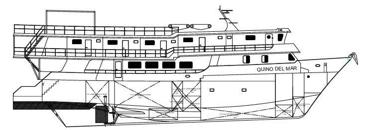 The Quino del Mar side view